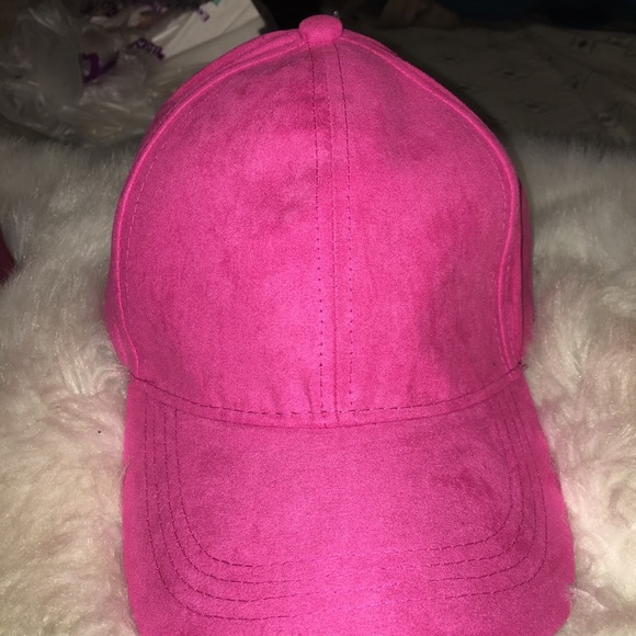Socrushin Accessories - Pink Textured Dad Hat Socrushin Accessories - Pink Textured Dad Hat